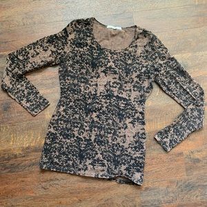 Peruvian Connection printed L/S tee